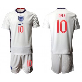 Camisolas de Futebol Inglaterra Dele 10 Criança Equipamento Principal Euro 2020 Manga Curta